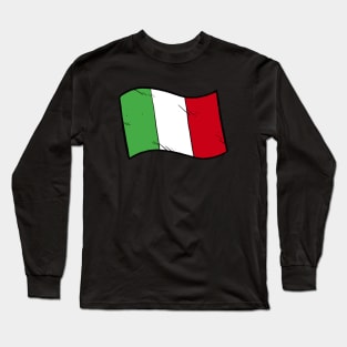 Flag of Italy Long Sleeve T-Shirt